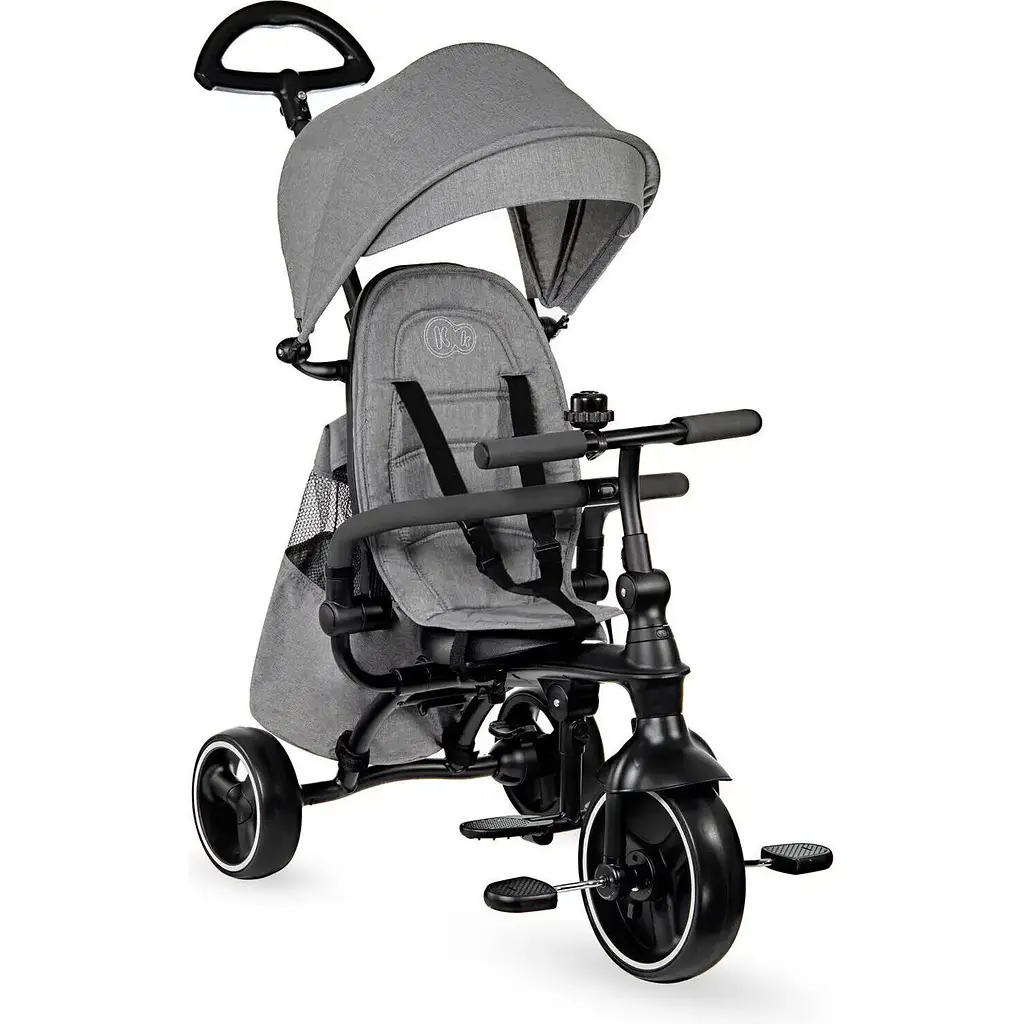 Триколісний велосипед Kinderkraft Jazz Grey сірий (00-00303945) - фото 2