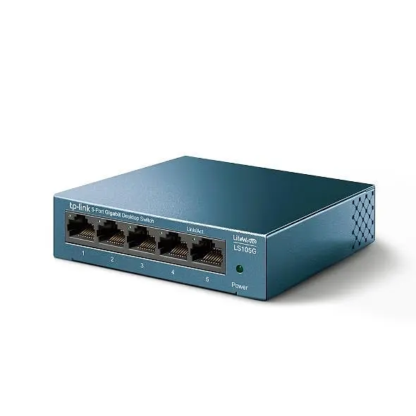 5-портовый настольный гигабитный коммутатор, LS105G - фото 3