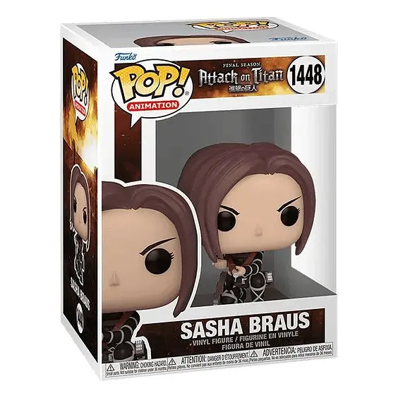Фигурка Funko Pop Атака титанов Саша Attack on Titan Sasha 10 см AOT S 1448 - фото 3