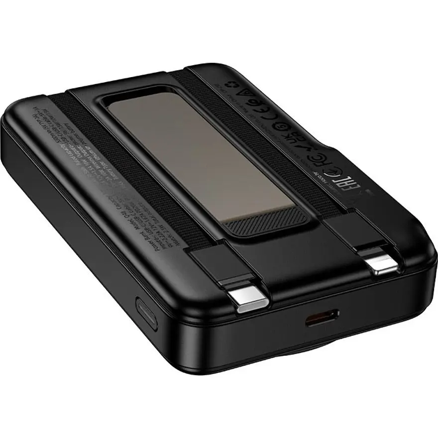Внешний аккумулятор Hoco Q48 Core MagSafe 10000mAh 20W Black [161352] - фото 3