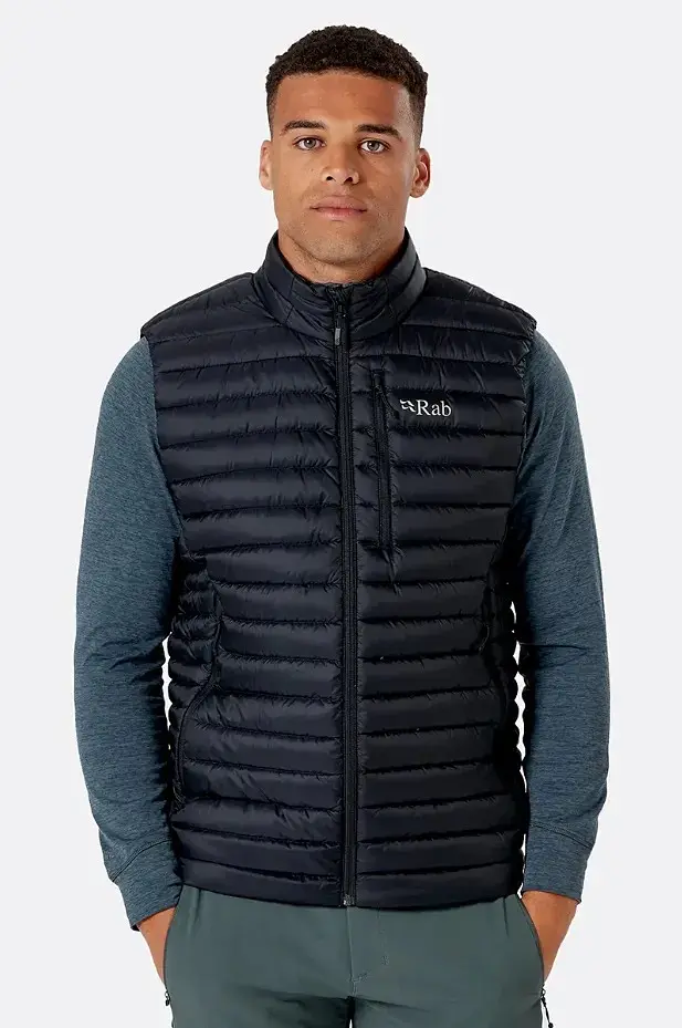Жилет Rab Microlight Vest Black L (1033-RB QDB-18-BL-L) - фото 2