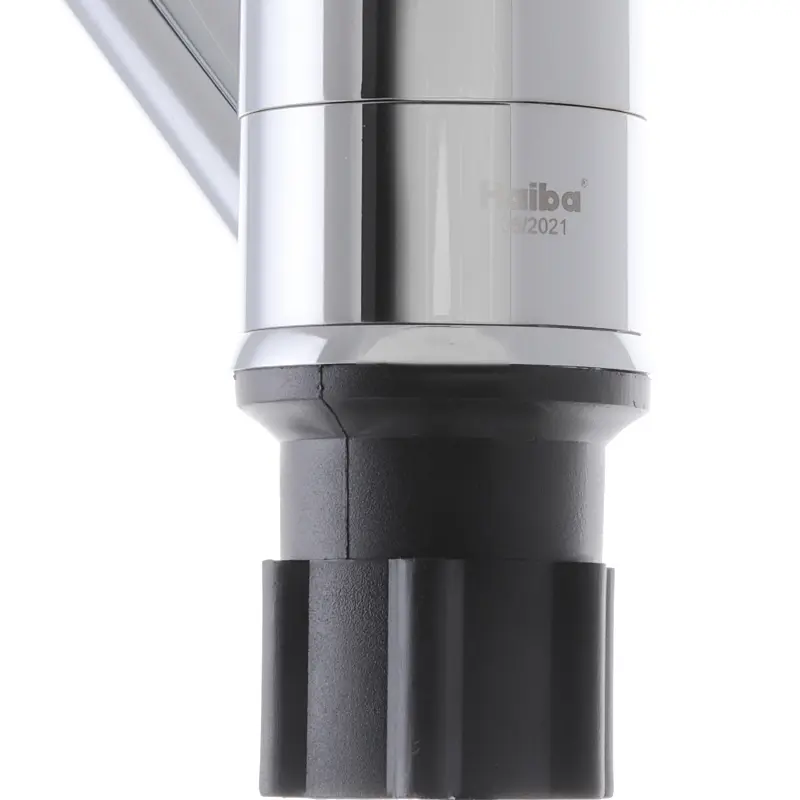 Смеситель для умывальника Haiba Onix 555 HB0324 Хром - фото 4
