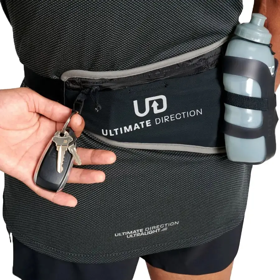 Сумка поясна Ultimate Direction Access 500 Чорний-Сірий - фото 4