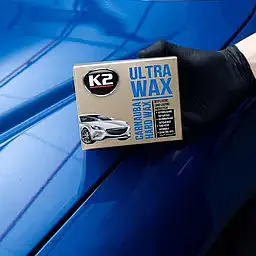 Паста-віск для полірування кузова K2 Ultra Wax з губкою 250 г (K073) - фото 6