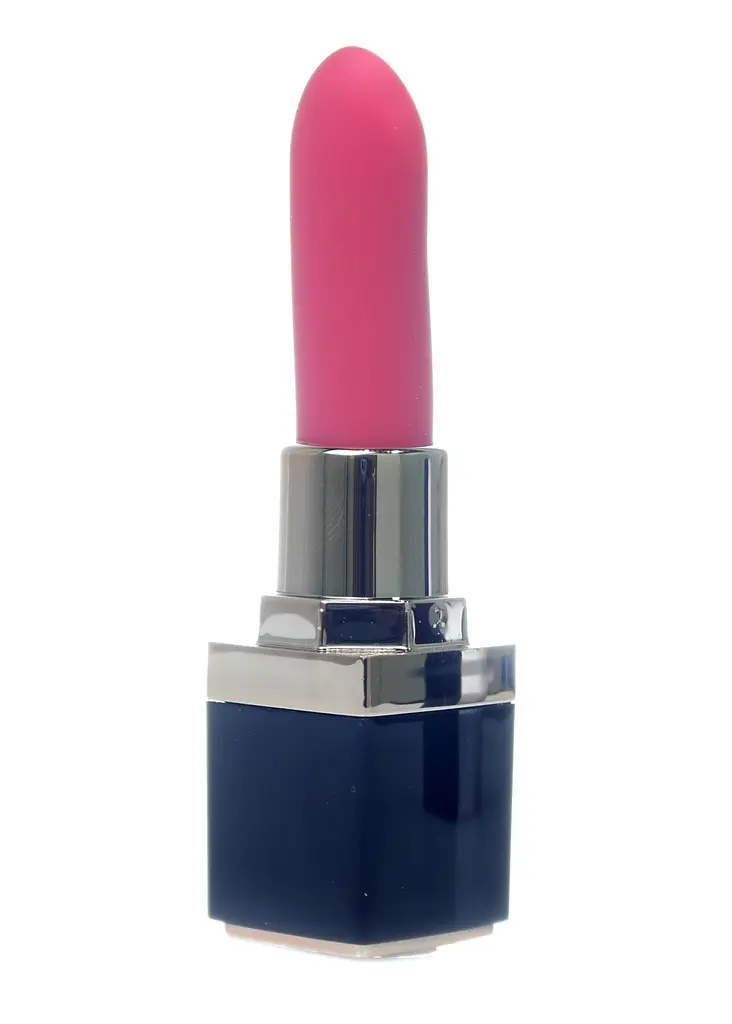 Вібратор для клітора Boss Series Rechargeable Lipstick 9.2 см рожевий - фото 7