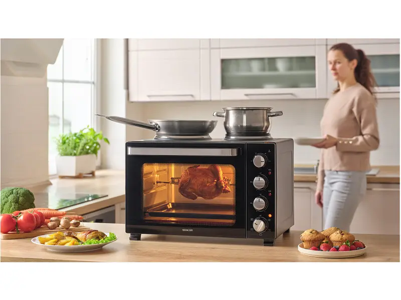 Електропіч Sencor SEO 3500BK - фото 9