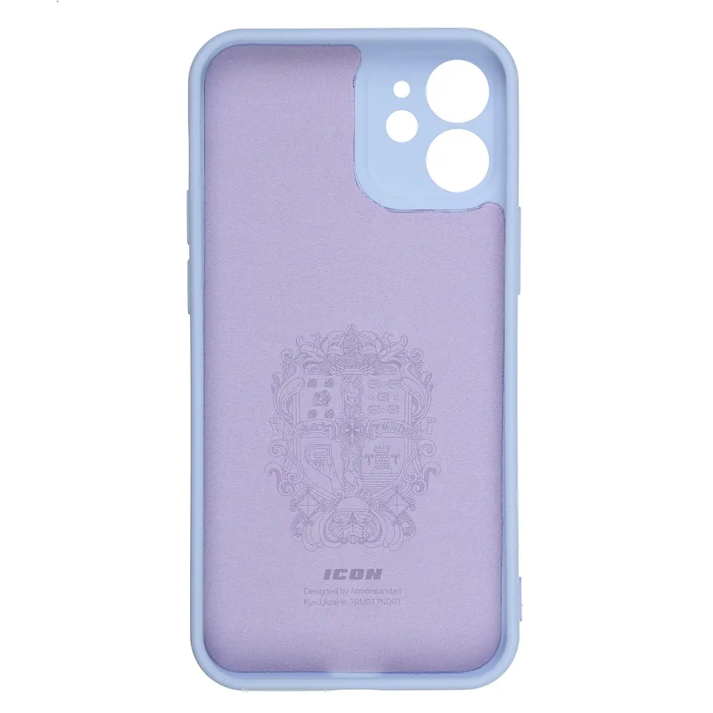 Чехол ArmorStandart ICON для Apple iPhone 12 Mini Camera cover Lavender (ARM57482) - фото 2