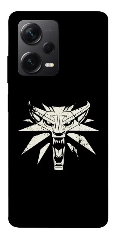 TPU чохол Demsky Wolf medallion для Xiaomi Redmi Note 12 Pro+ 5G