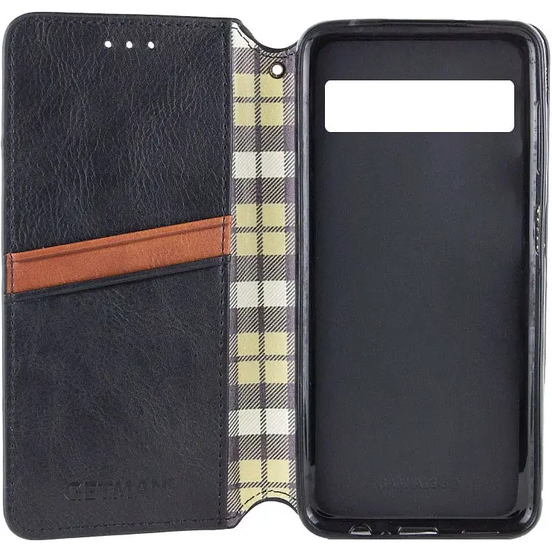 Чехол-книжка GETMAN Cubic Cover Case для Google Pixel 6a Black [95298] - фото 2