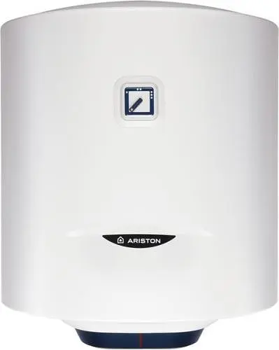 Водонагрівач Ariston BLU1 R 50 V 1.5 К PL DRY білий 1500W, сухий ТЕН, накопичувальний, круглий, 50л, вертикальний, механічне