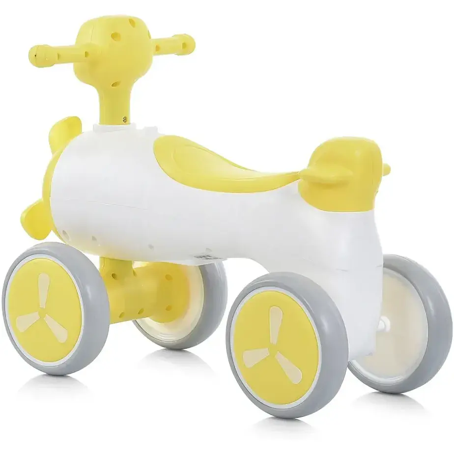 Детская каталка-толокар Bambi M 5854E-6 до 25 кг желтый - фото 2