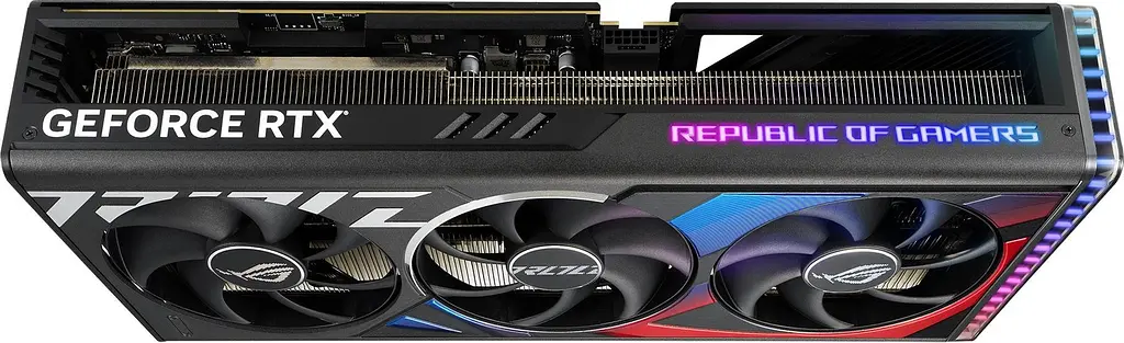 Видеокарта ASUS RTX 4090 24Gb STRIX OC (ROG-STRIX-RTX4090-O24G-GAMING) (GDDR6X, 384 bit, PCI-E v4.0 x16) Б/у - фото 8