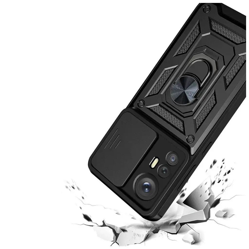 Чехол для мобильного телефона BeCover Military Xiaomi 12 5G Black (710019) - фото 4