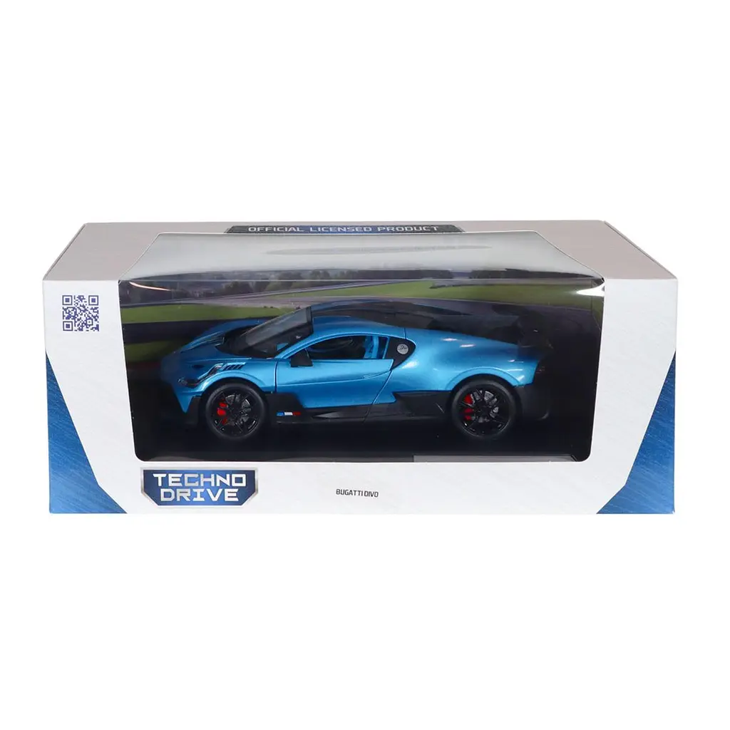 Автомодель - BUGATTI DIVO (синій, 1:18) TechnoDrive 250939BDBL - фото 6