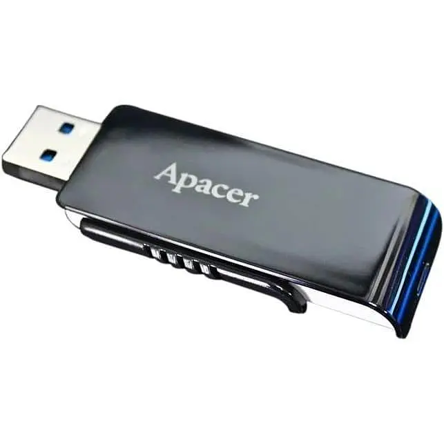 Флеш-накопичувач Apacer 128Gb USB 3.0 AH350 black (AP128GAH350B-1) - фото 2