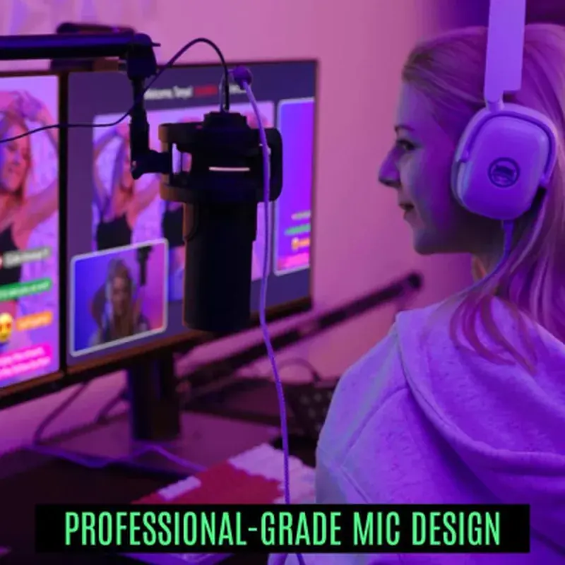 Мікрофон Streamplify MIC PRO-192-RGB-ST Black (SPMC-MP3C327.11) - фото 9