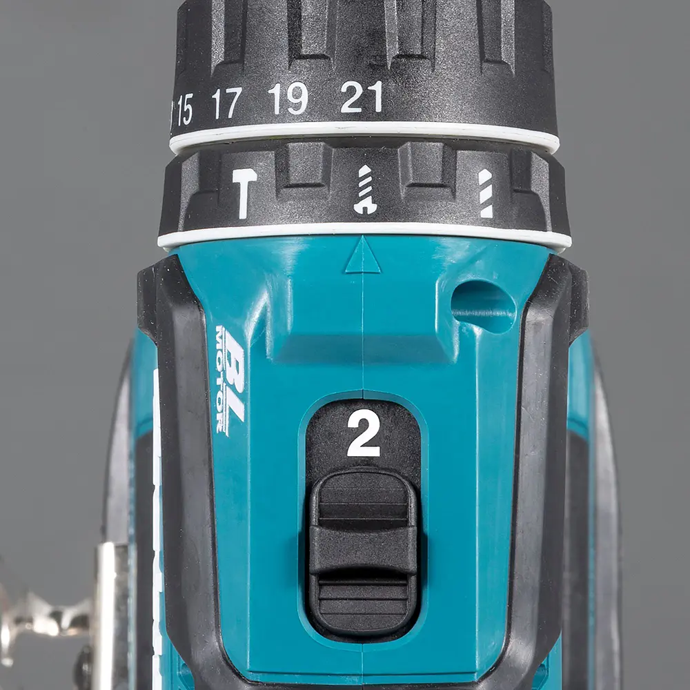 Шурупокрут з ударом акумуляторний Makita DHP485Z (50 Нм, 1.5-13 мм, BL, LXT, без акумуляторів та зарядного пристрою) - фото 7