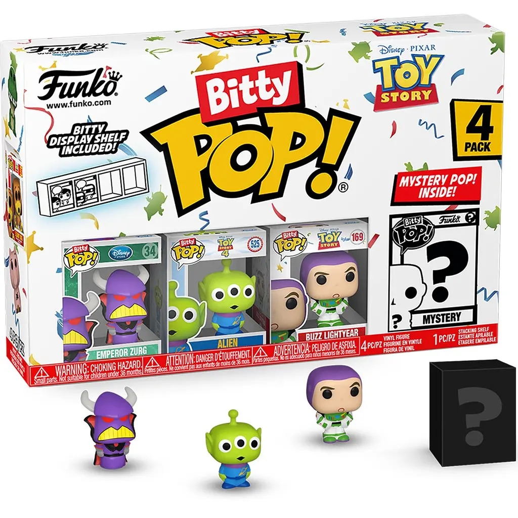 Набор подарочный Funko POP Bitty: Toy Story - Zurg 4pk det0018244 - фото 3