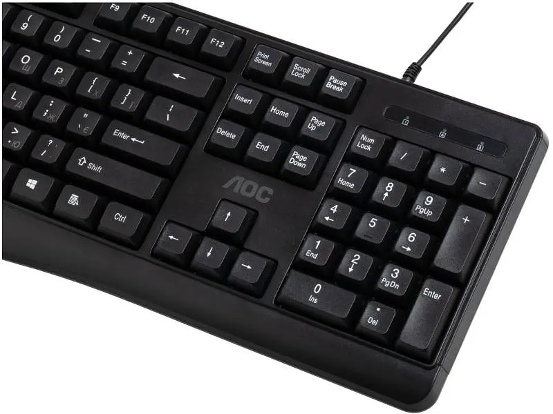 Клавіатура AOC KB120B - фото 7