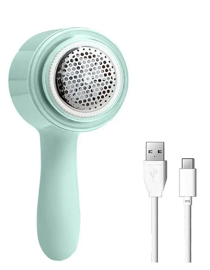 Машинка для стрижки катишків Lint Remover 668 акумуляторна 3 Вт Бірюзовий
