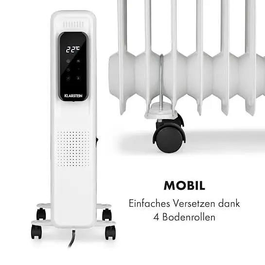 Масляний радіатор Klarstein Thermaxx Elevate Smart (10035276) - фото 3