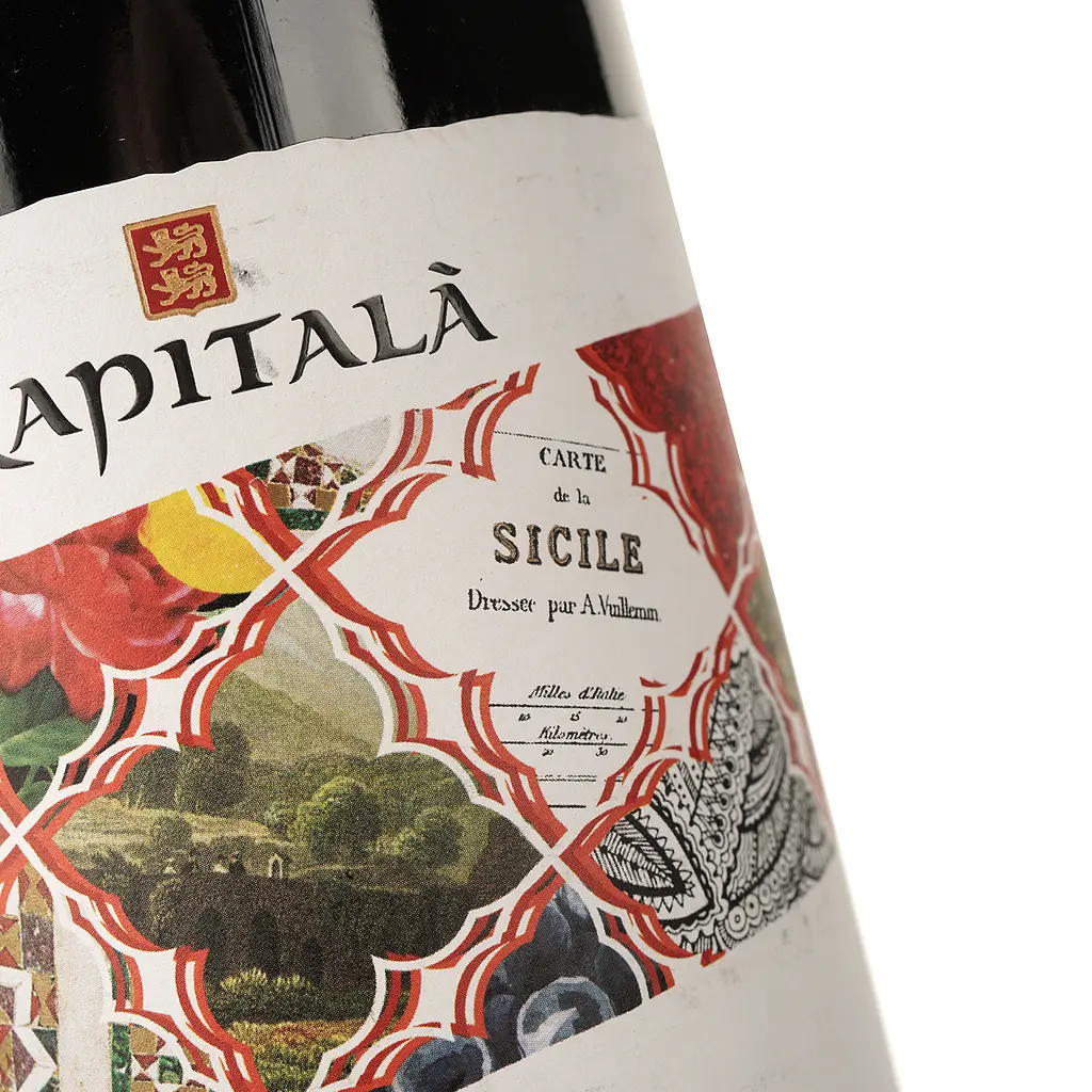 Вино Tenuta Rapitala Nero d'Avola, 13,5%, 0,75 л (585476) - фото 3