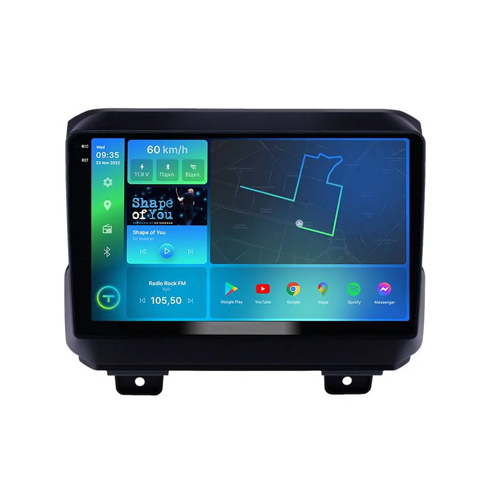 Штатна магнітола TORSSEN Jeep Wrangler/Rubicon 2018 FL9 4+64Gb 4G Carplay DSP