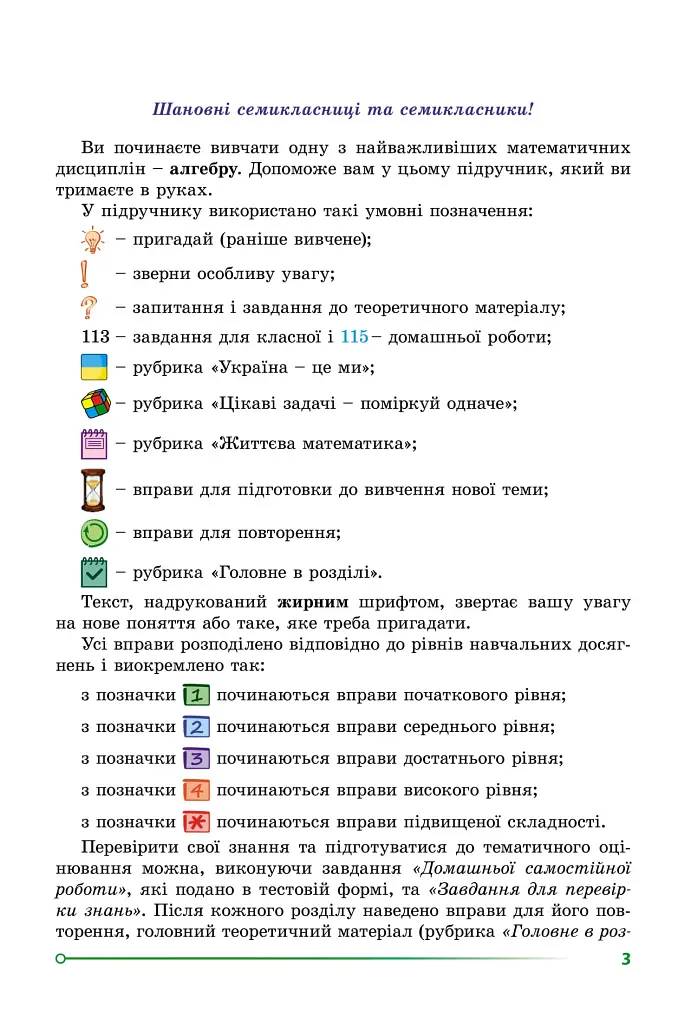 Алгебра. 7 клас - Олександр Істер - фото 5
