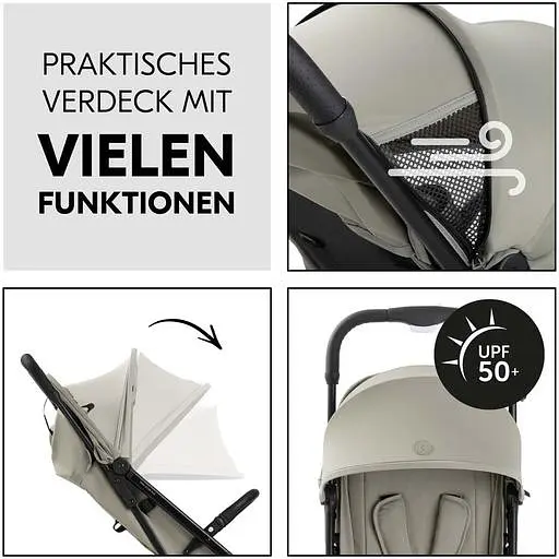 Прогулянкова коляска Hauck Travel N Care Plus Velvet Olive, оливкова (16020-6) - фото 8