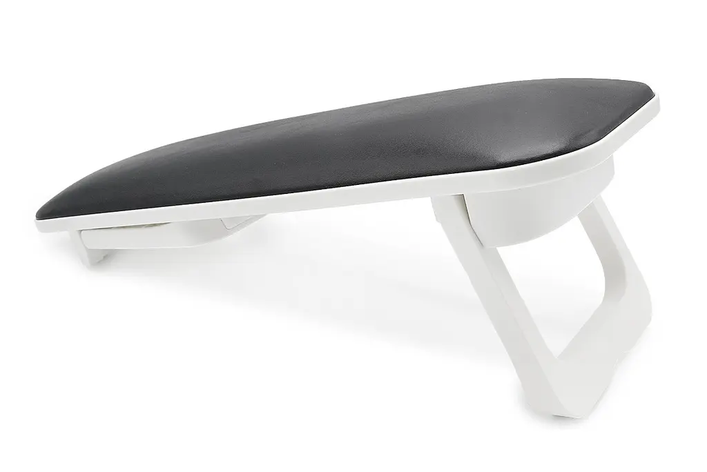 Подлокотник для маникюра Nail Hand Pillow Эргономичная подставка под руку 32 х 10,5 см складные ножки Черный - фото 5