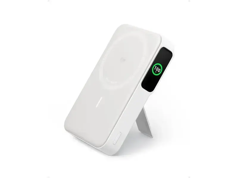 Зовнішній акумулятор (Power Bank) ANKER MagGo 10K 10000mAh 15W Qi2 White (A1654P21) - фото 3