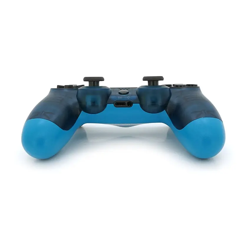 Геймпад джойстик Doubleshock Wireless PS4 Double Motor Vibration DualShock 4 Light-Dark-Blue - фото 3