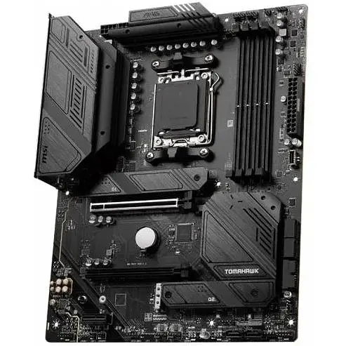 Материнская плата MSI MAG AM5 B650 Tomahawk WIFI, B650, 4xDDR5, Int.Video (CPU), 6xSATA3, 3xM.2, 2xPCI-E 4.0 16x, 1xPCI-E 3.0 1x, ALC4080, RTL8125B, WiFi 6, Bluetooth 5.2, 10xUSB3.2/6xUSB2.0, HDMI/DP, ATX - фото 4