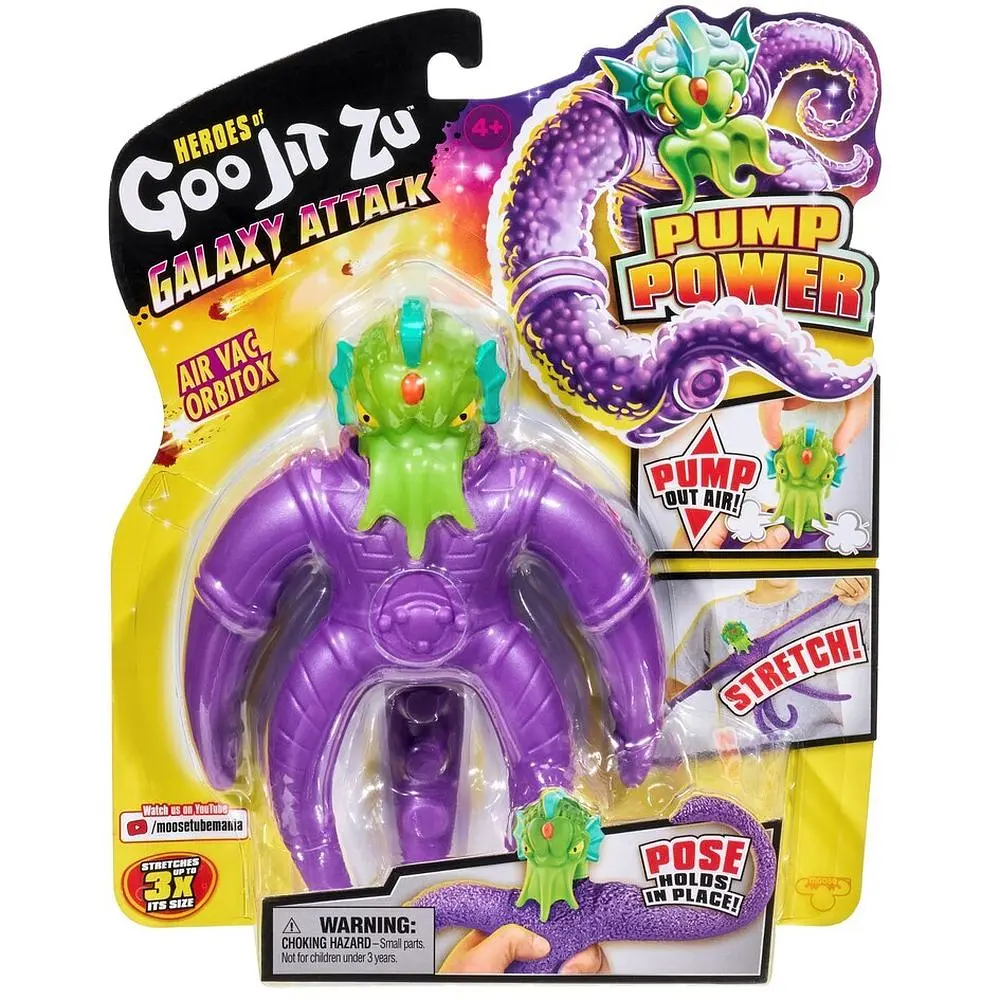 Іграшка-антистрес Goo Jit Zu Galaxy Attack Air Vac Орбітокс (122152) - фото 6
