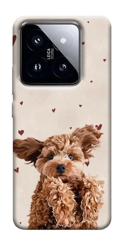 TPU чохол Demsky Сute doggy для Xiaomi 14 Pro
