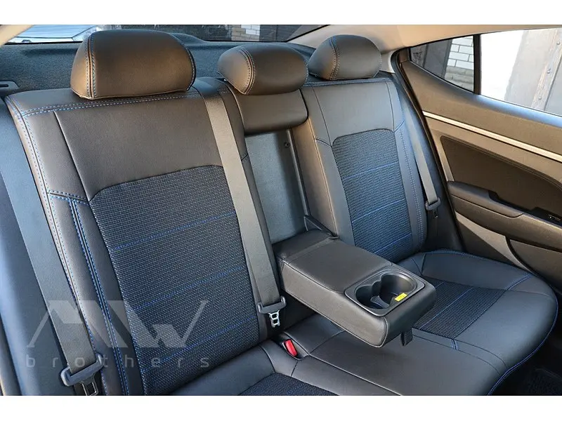 Авточохли модельні MW Brothers для Hyundai Elantra AD c 2016 - фото 2