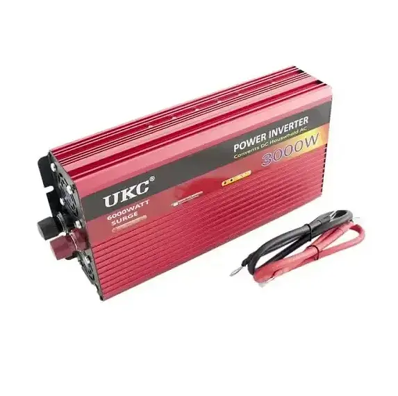 Инвертор преобразователь напряжения UKC AR-3000M BR-3000M 12V-220V 3000W синусоидный - фото 4