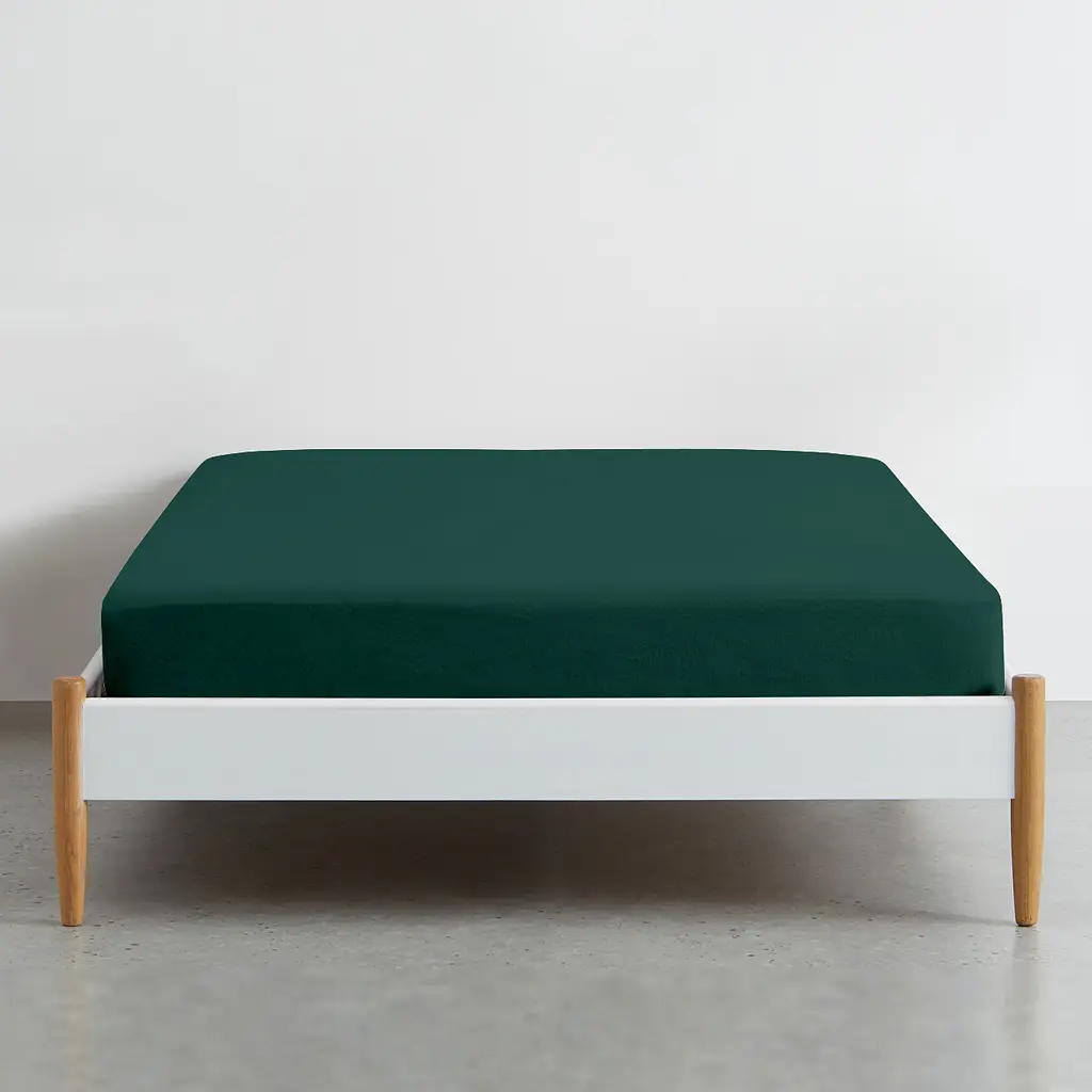 Простирадло на резинці Cosas Pine Dark 180х200х20 см (GreenDark_180x200x20) - фото 2