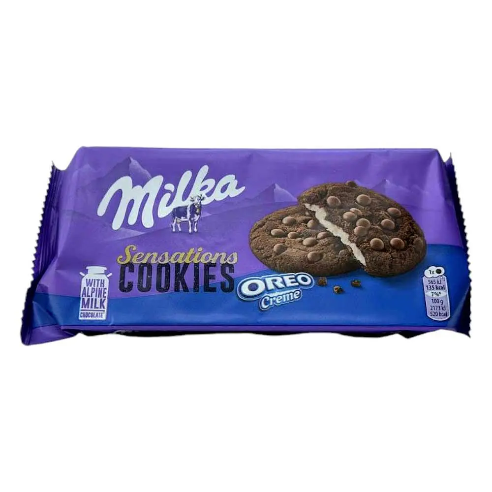 Печиво Milka Sensations Cookies Oreo Creme 156 г