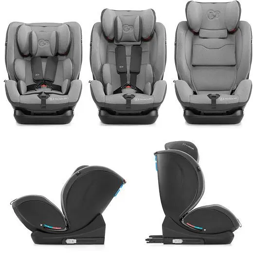 Автокресло Kinderkraft Myway Isofix 0-36 кг Grey - фото 5
