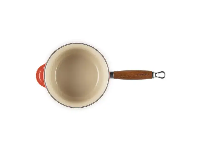 Ківш Le Creuset Wooden Handle Saucepan 18 см Cerise (21139180602460) - фото 3