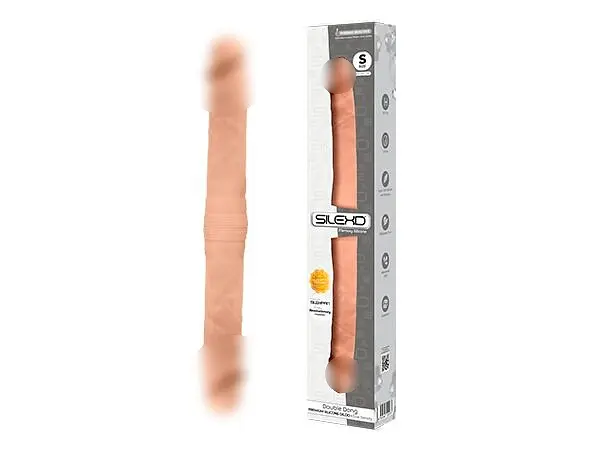 Фалоімітатор двосторонній SIlexD Billy-Joe Double Dong S Flesh SILEXD SO6023 93278 - фото 4