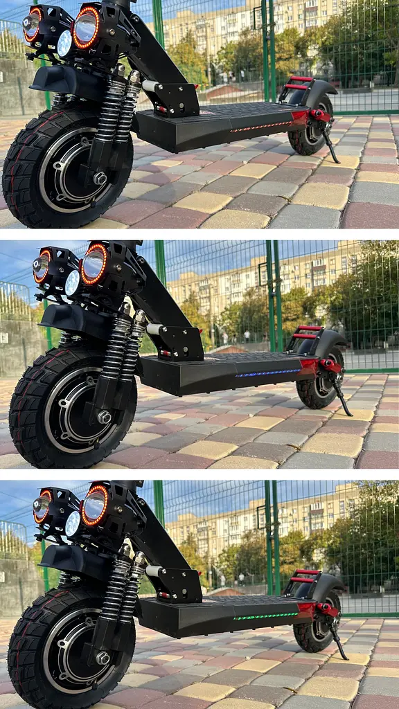 Электросамокат KUGOO M4 Max+ Plus NFC key | DUAL motor 23Ah 2000W | ПОЛНОПРИВОДНЫЙ (без сиденья) - фото 17