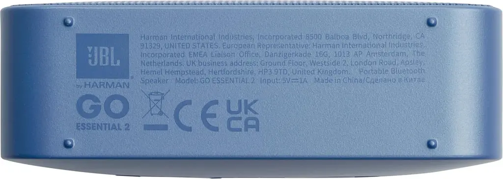 Портативна акустика JBL Go Essential 2 Blue (JBLGOES2BLUEU) - фото 5