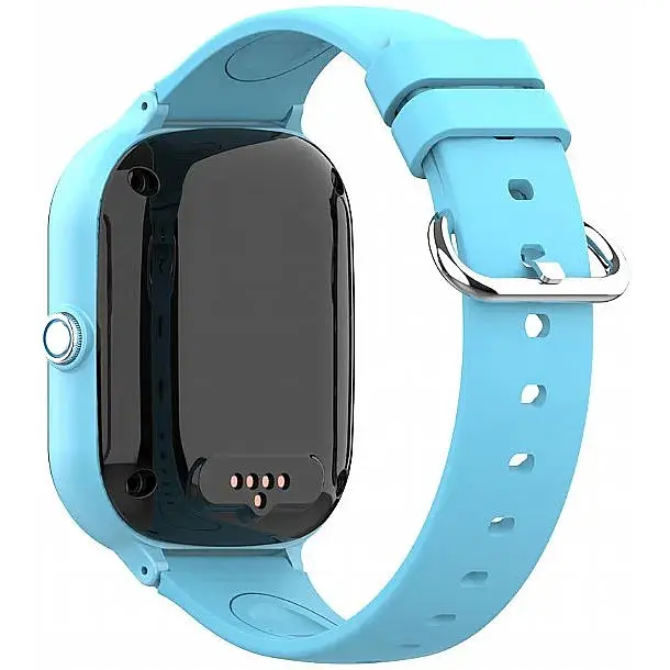 Розумні дитячі смарт годинник-телефон Wonlex KT24 4G WI-FI GPS SIM Blue (17009-hbr) - фото 4