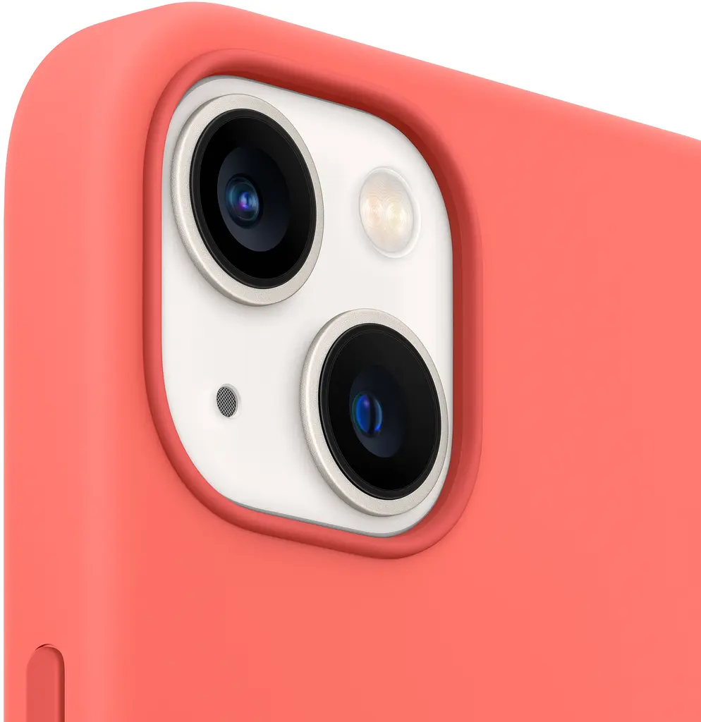 Чохол Silicone Case з MagSafe для Apple iPhone 13 (6.1) (Pink Pomelo) ААА [63898] - фото 3