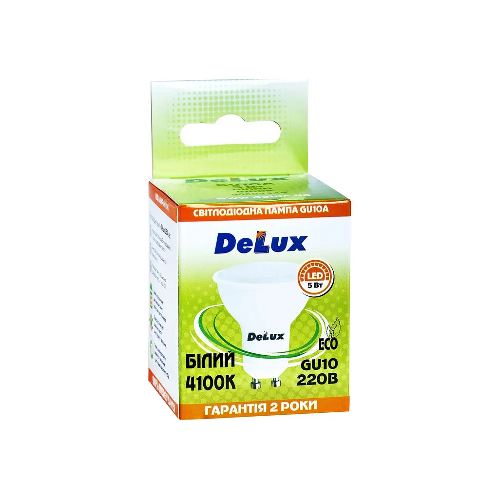 Лампочка Delux GU10A 5Вт 4100K (90011747) - фото 3