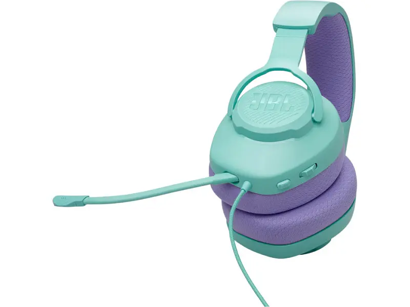 Навушники з мікрофоном JBL Quantum 100M2 Cyan (QTUM100M2CYN) - фото 7