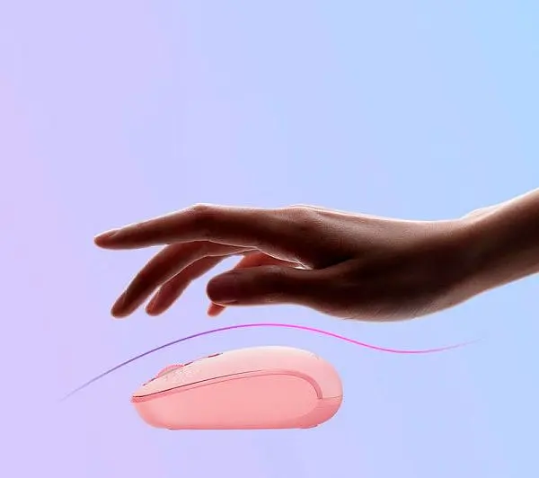 Миша Baseus Wireless Mouse F01B Baby Pink Tri-Mode (B01055503413-00) [99874] - фото 9