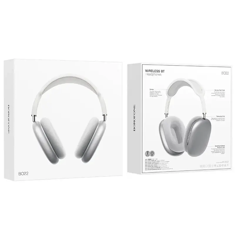 Накладные беспроводные наушники Borofone BO22 Elegant - фото 3